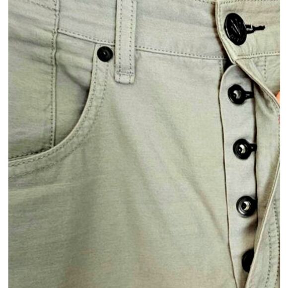 Rag & Bone Army Green Jogger Cargo Pants Relaxed High Rise Button Womens Sz 30 - Picture 7 of 10